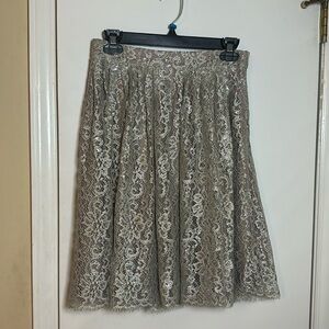 HD in Paris sparkly lace skirt
